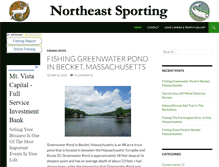 Tablet Screenshot of northeastsporting.com